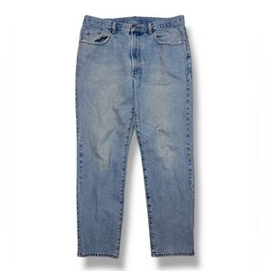 FACONNABLE Light Wash Relaxed Fit Jeans VINTAGE 38x32